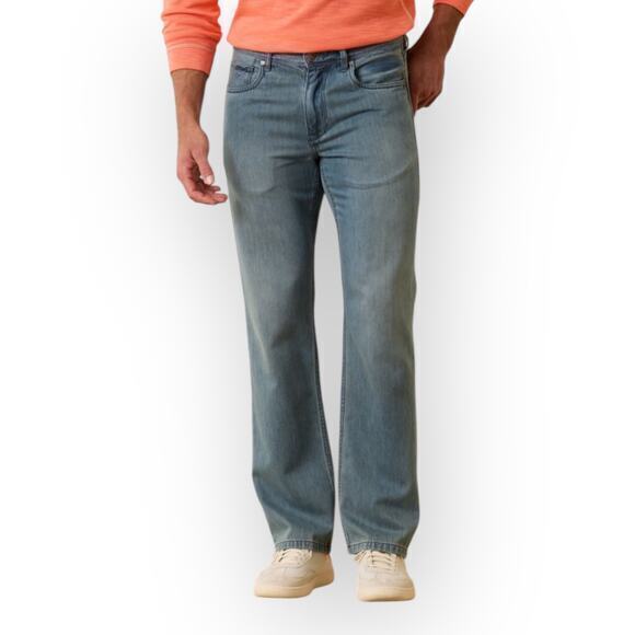NWT Tommy Bahama Cayman Island Relaxed Fit Jeans - Picture 1 of 5
